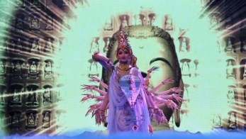 教育部、文化和旅游部、財政部2018年高雅藝術(shù)進校園——中國經(jīng)典舞劇《絲路花雨》順利開啟上海四所高校巡演序幕