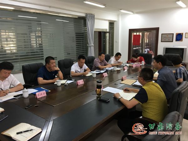 甘肅演藝集團(tuán)副總經(jīng)理龍富國(guó)一行到敦煌藝術(shù)團(tuán)調(diào)研