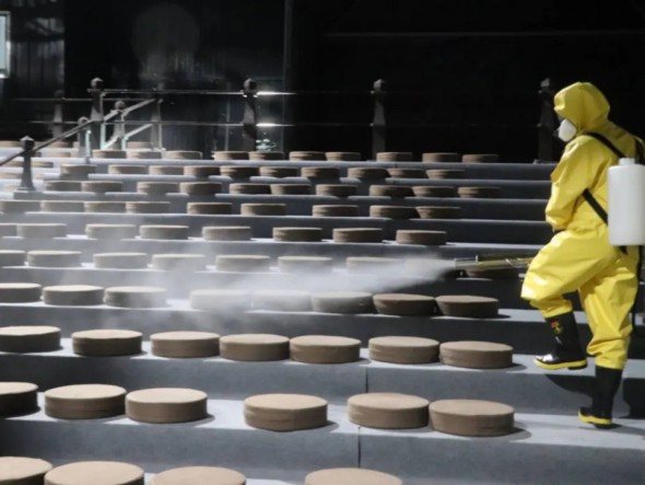 《樂動敦煌》海南站巡演劇場積極開展疫情防控工作，為復(fù)演做好準(zhǔn)備！