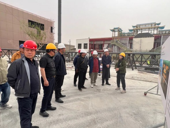 酒泉市委常委、敦煌市委書記石琳實地調(diào)研樂動敦煌-文旅產(chǎn)業(yè)綜合體項目建設(shè)情況